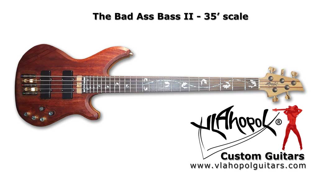 Vlahopol Custom Bass II 35" scale